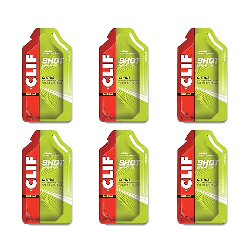 Clif Shot Gel GelCítricos6pack (6x 1.2oz Packs)