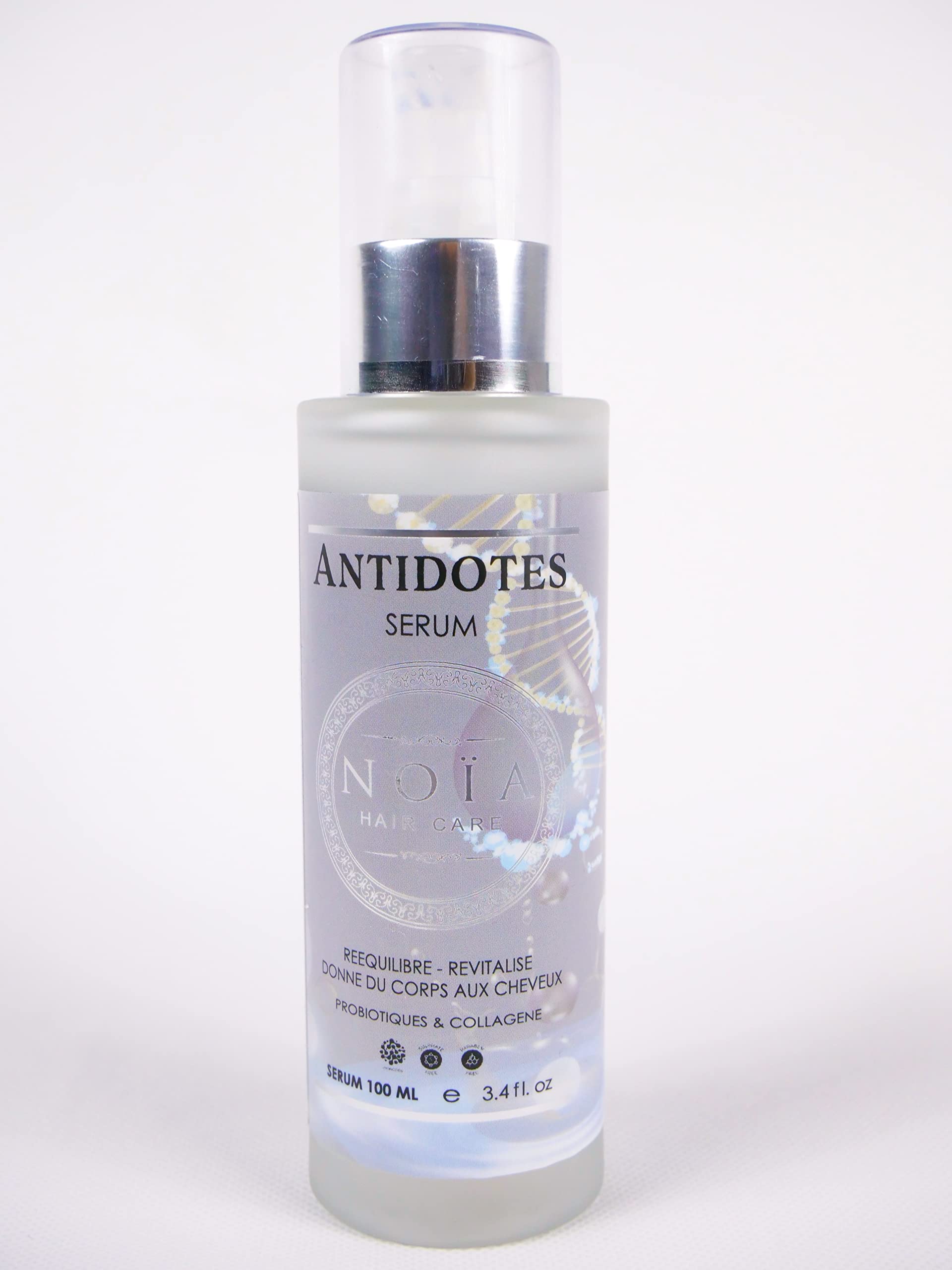 Probiotics & Collagen Hair Serum - Antidotes Collection - NOÏA HAIR - 100ML, No color, 100 ml (Pack of 1) - Image 3