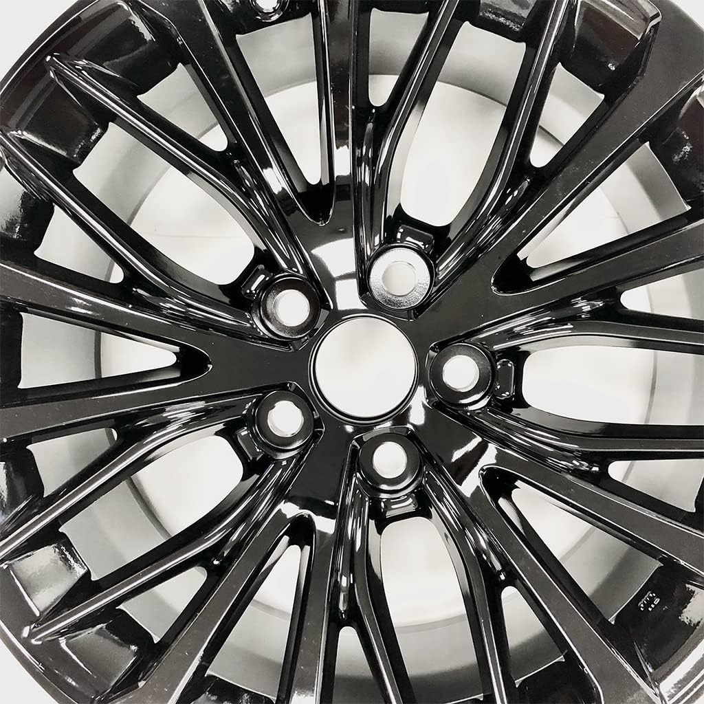 18" Set of 4 New 18x8 GLOSS Black Alloy Wheels for 2018-2022 Toyota Camry OEM Design Replacement RIM