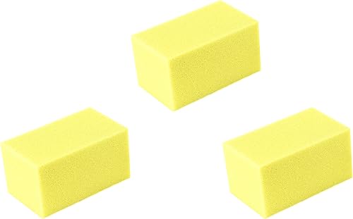 Miniatura 9 de CanDo Bloques de terapia de manos – verde (firme), paquete de 3 – Herramientas de ejercicio de espuma para fortalecer el agarre para terapia física,