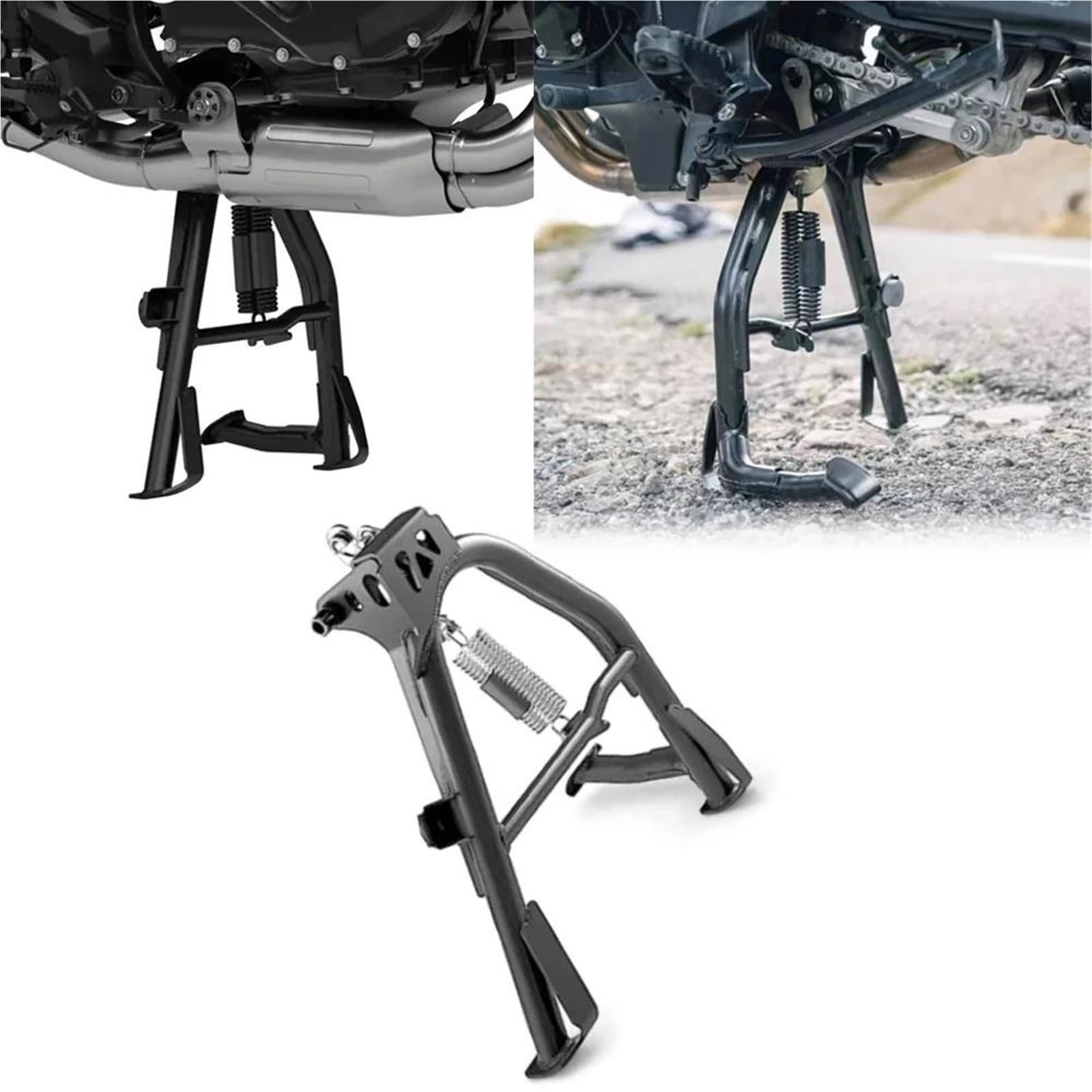 Motorräder Für Ständer Motorrad Mitte Mitte Kickstand Kick Stand Unterstützung Halterung Für XL750 Transalp 2023 2024