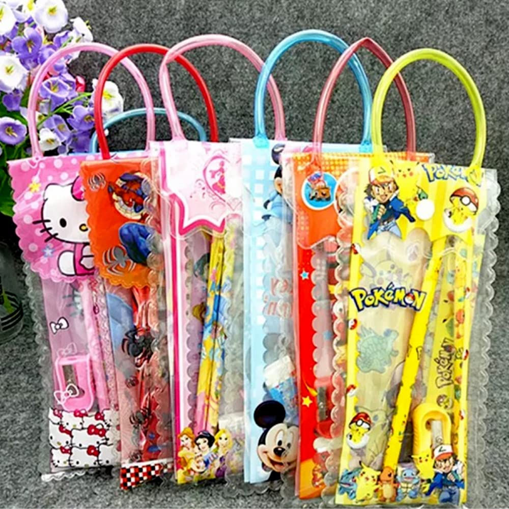 Art Bundle Cartoon Printed Stationary Set 5 in 1 Items |Educational Item| Birthday Return Gifts for Kids/Happy Birthday Party Supplies (Combo Offer) (Set of 10) (B07DMWRLHF) Amazon Price History, Amazon Price Tracker