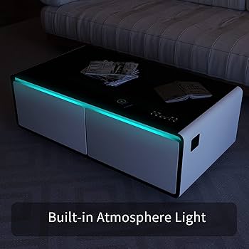 Amazon.com: LZ LEISURE ZONE Smart Coffee Table, Modern Smart