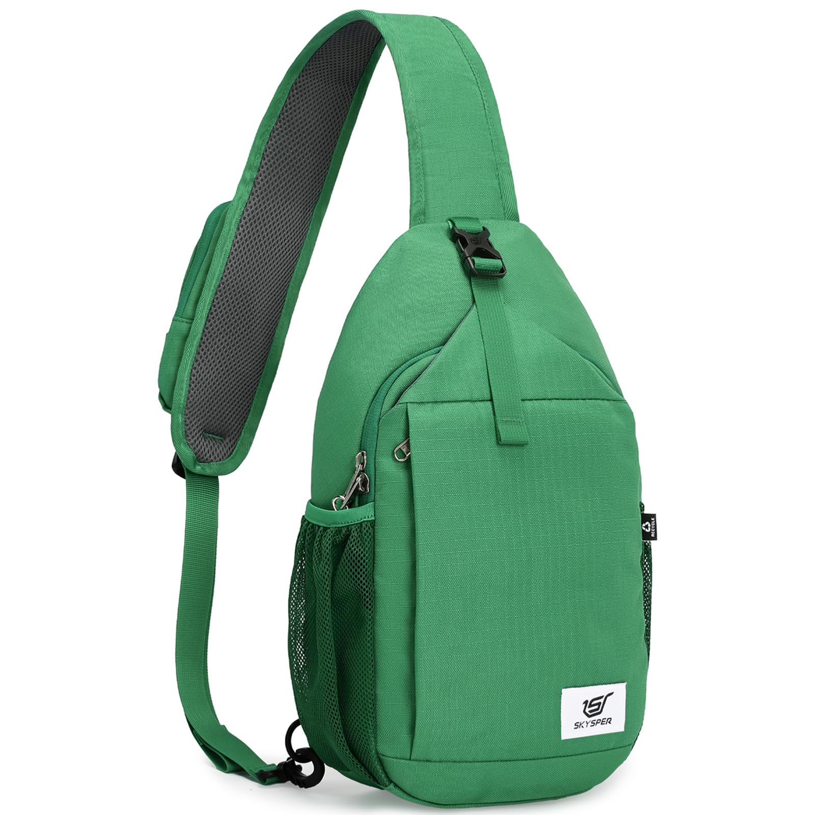 SKYSPER Sling Bag RFID Cross Body Bag Recycled Crossbody Backpack Travel Daypack