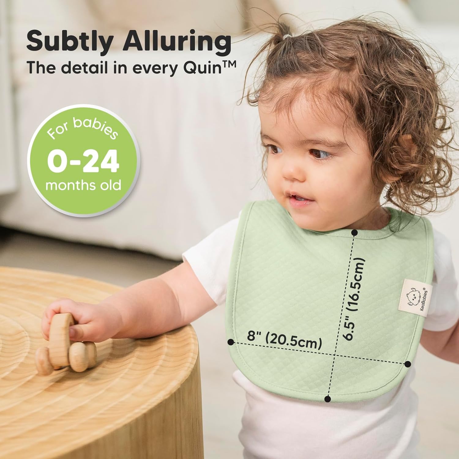 KeaBabies 8-Pack Baby Bibs for Baby Girls, Baby Boys and 5-Pack Muslin Baby Burp Cloths for Baby Boys and Girls - Cotton Drool Cloth Baby Boys and Girls Bib - Cotton Baby Washcloths, Burp Rags