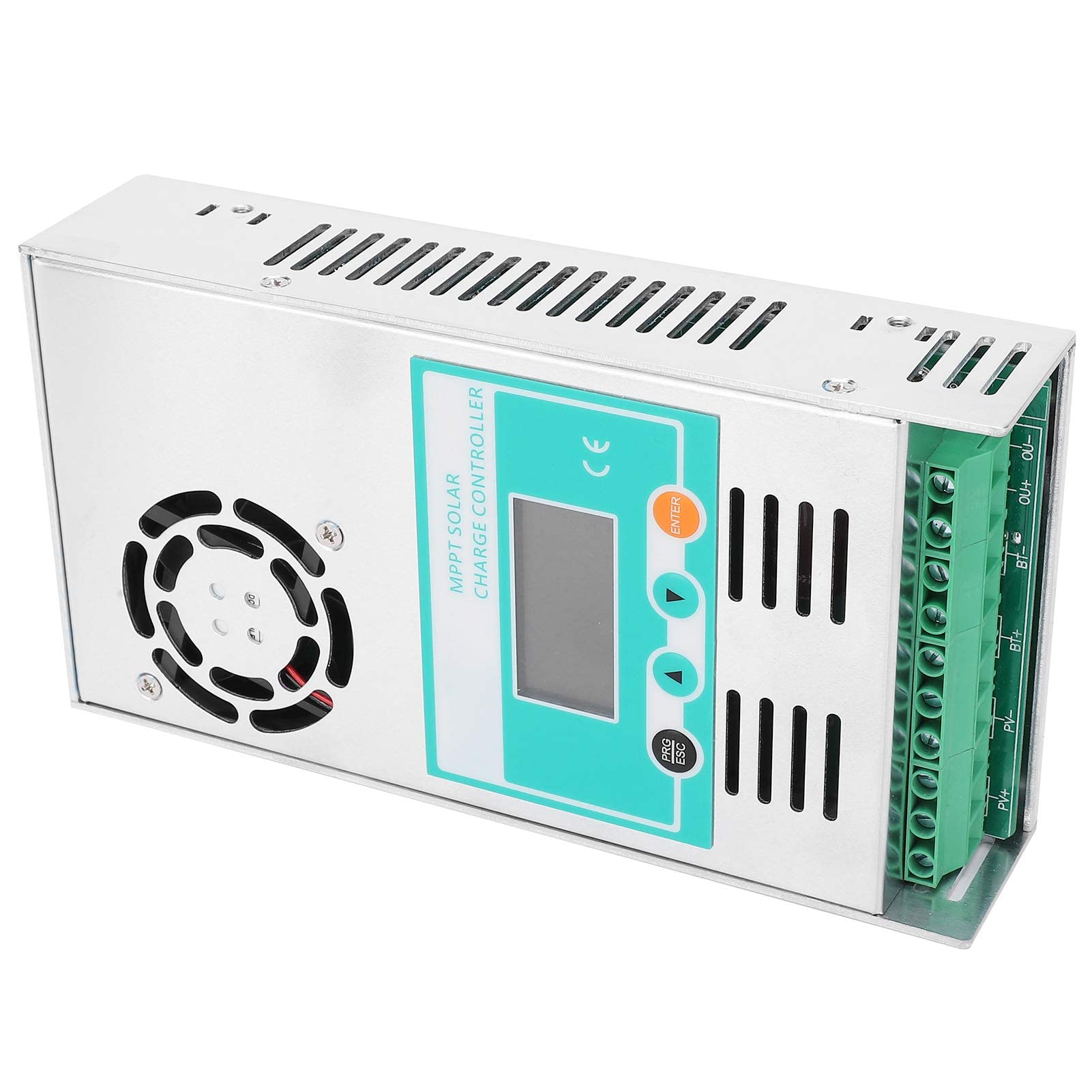 Kontroler Ładowania Słonecznego Mppt Kontroler Panelu Słonecznego 12V 24V 36V 48V Regulator Baterii Z Inteligentnym Wentylatorem Elektrycznym (Mppt-60A),Kontroler Słoneczny