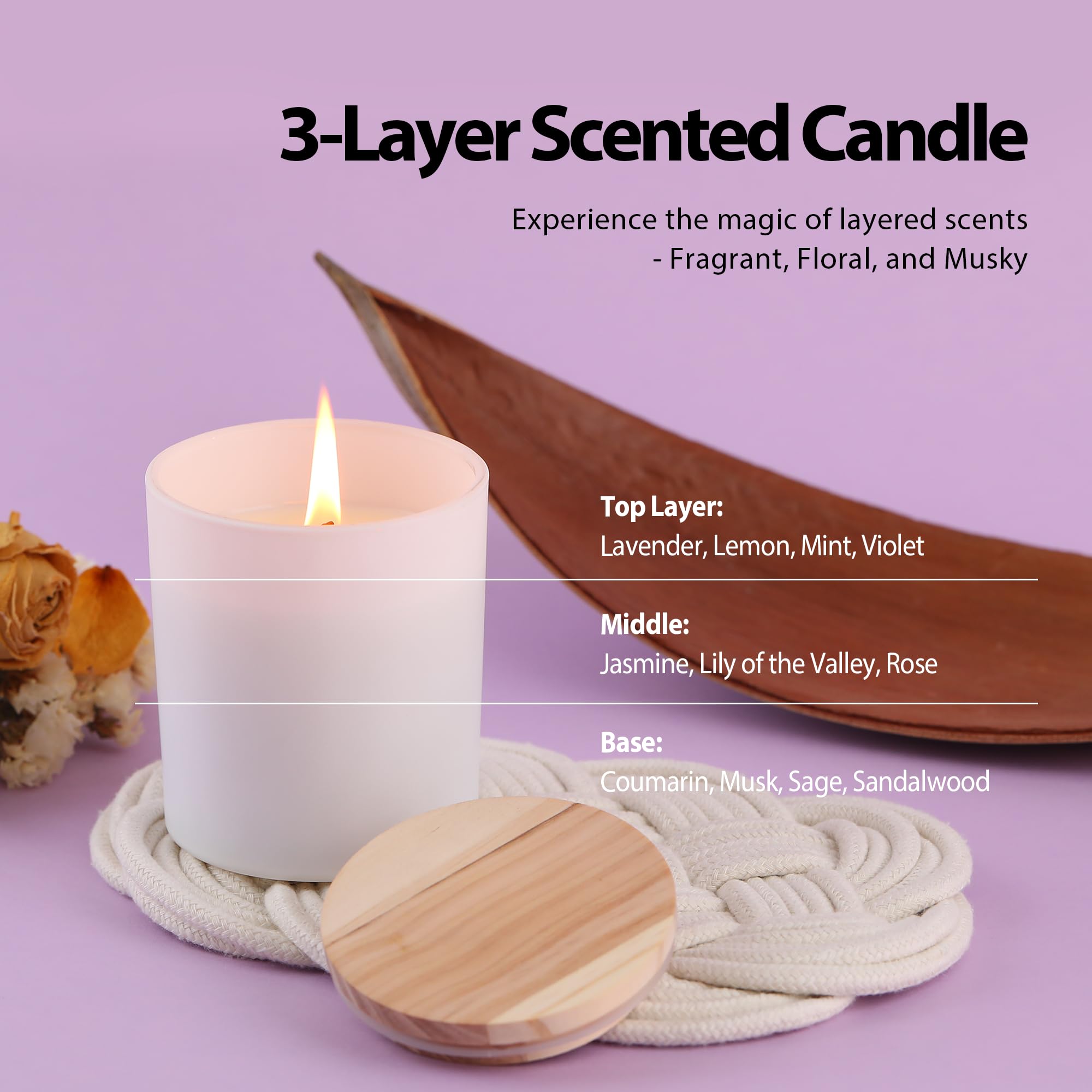Smells Like Best Realtor in This Town Realtors Gifts Brokers Real Estate Agents Closing Gifts for Realtor Salesman Saleswomen Scented Candle for Home Office Jar Candle Floral Lavender Scent 9.5 oz