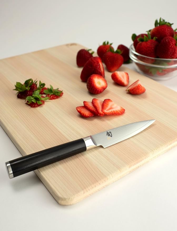 Set Cuchillos Cocina 3 Piezas Acero Inoxidable Pakkawood miniatura 2
