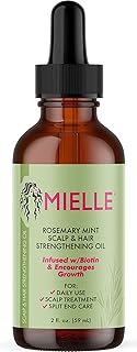 Sponsored Ad - Mielle Organics Rosemary Mint Scalp & Hair Strengthening Oil With Biotin & Essential Oils, Nourishing Treat...