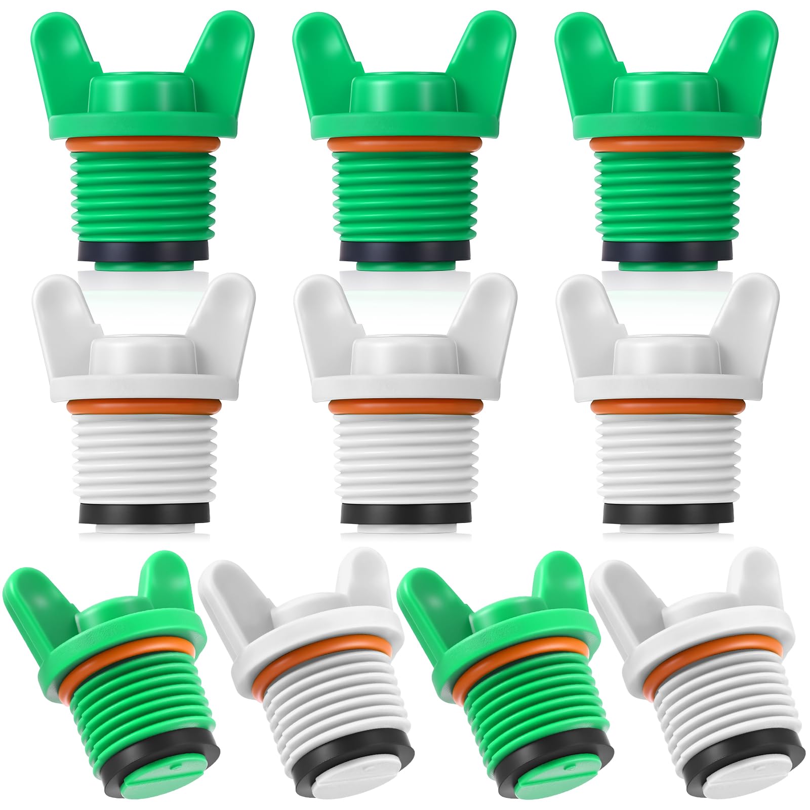 Bouchon 1/2 NPT pour tuyau d'arrosage blanc et raccordement eau camping-car
