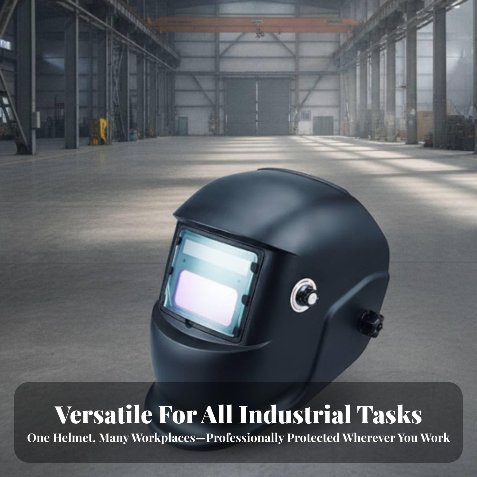 Harilla Maschera Autoscurante da Saldatura Professionale, Casco Autoscurante da Saldatura, Comfort, per Officina,