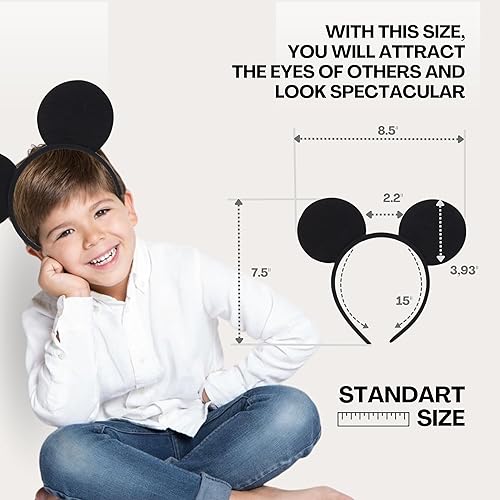 Miniatura 22 de Killer's Instinct Outdoors Diadema de orejas murinas para disfraz murino