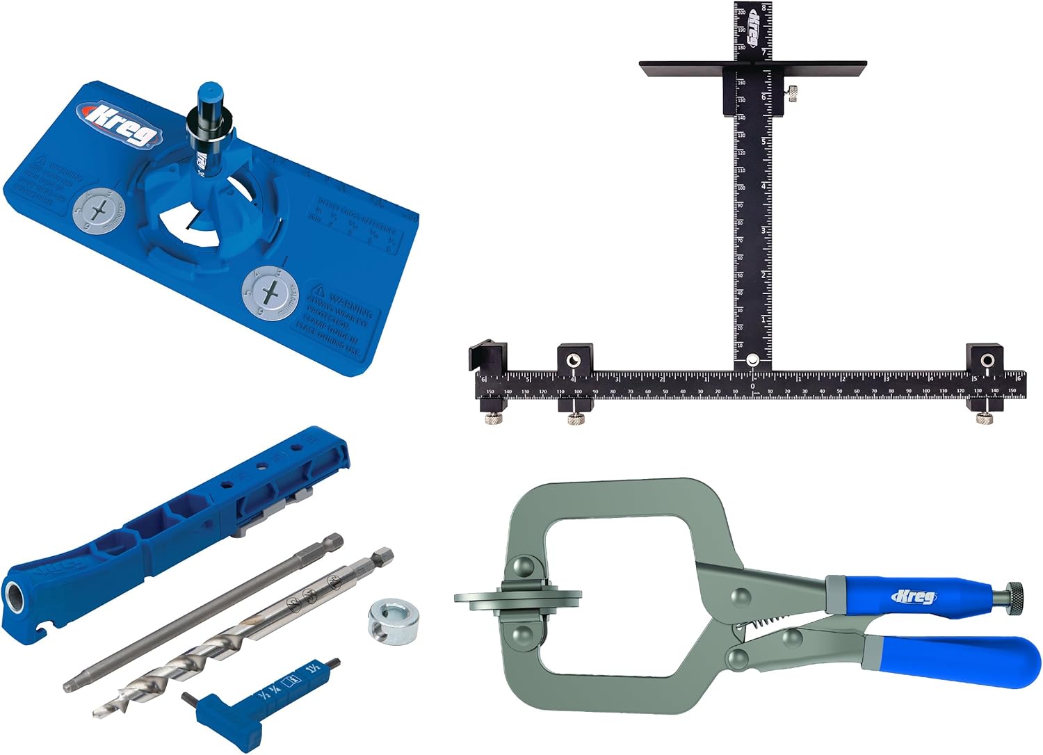 Kreg Hardware Installation Kit with XL Hardware Jig (KHIHINGE