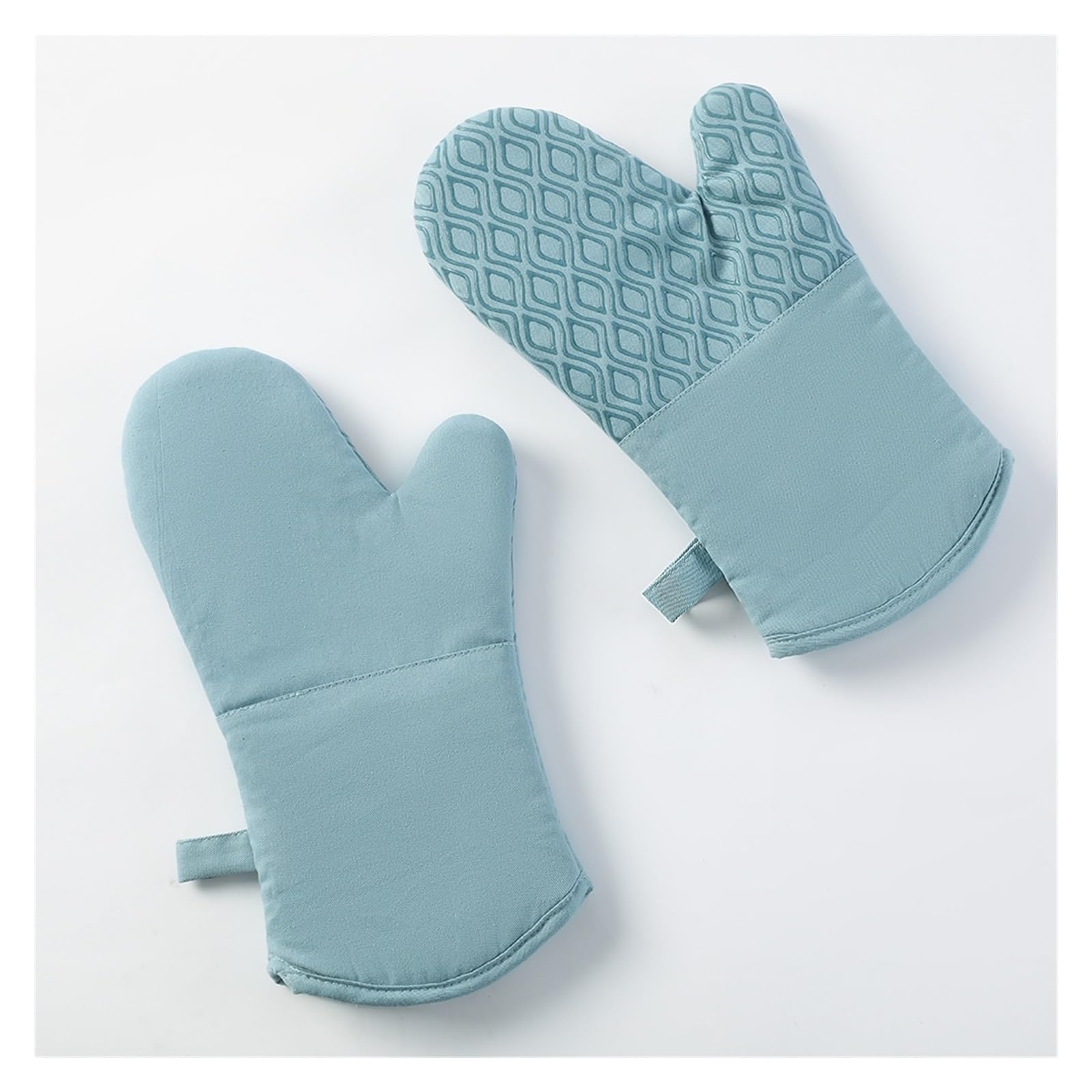 Gants de Four, Compatible avec Meita Home, Gants Silicone Verts