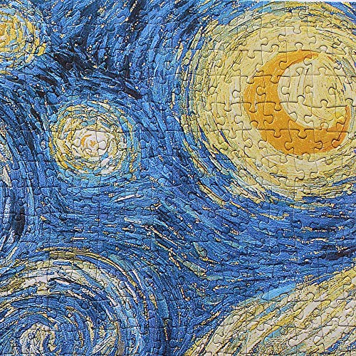 Moruska Starry Night By Vincent Van Gogh Jigsaw Puzzle 1000 Piece Puzzles For Adults #TOP6
