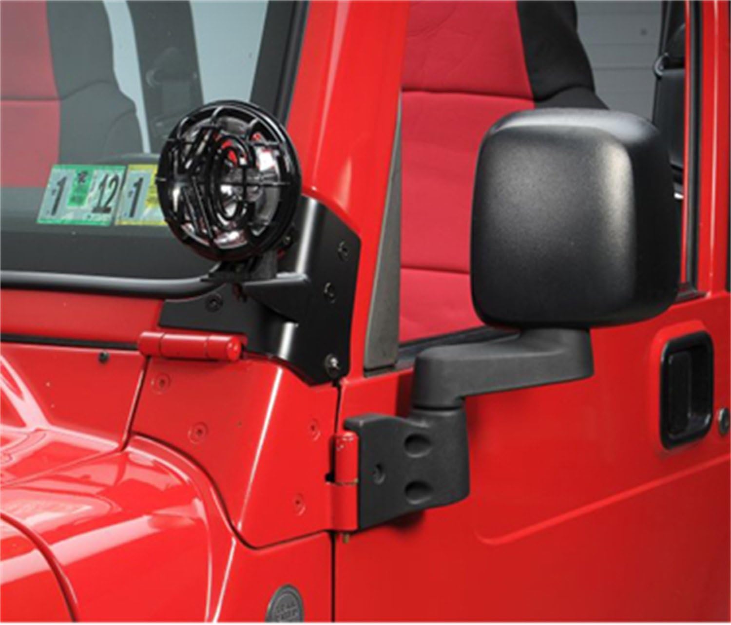 SmittyBilt WNDSHLD HINGE LIGHT BRCKT - SB7608