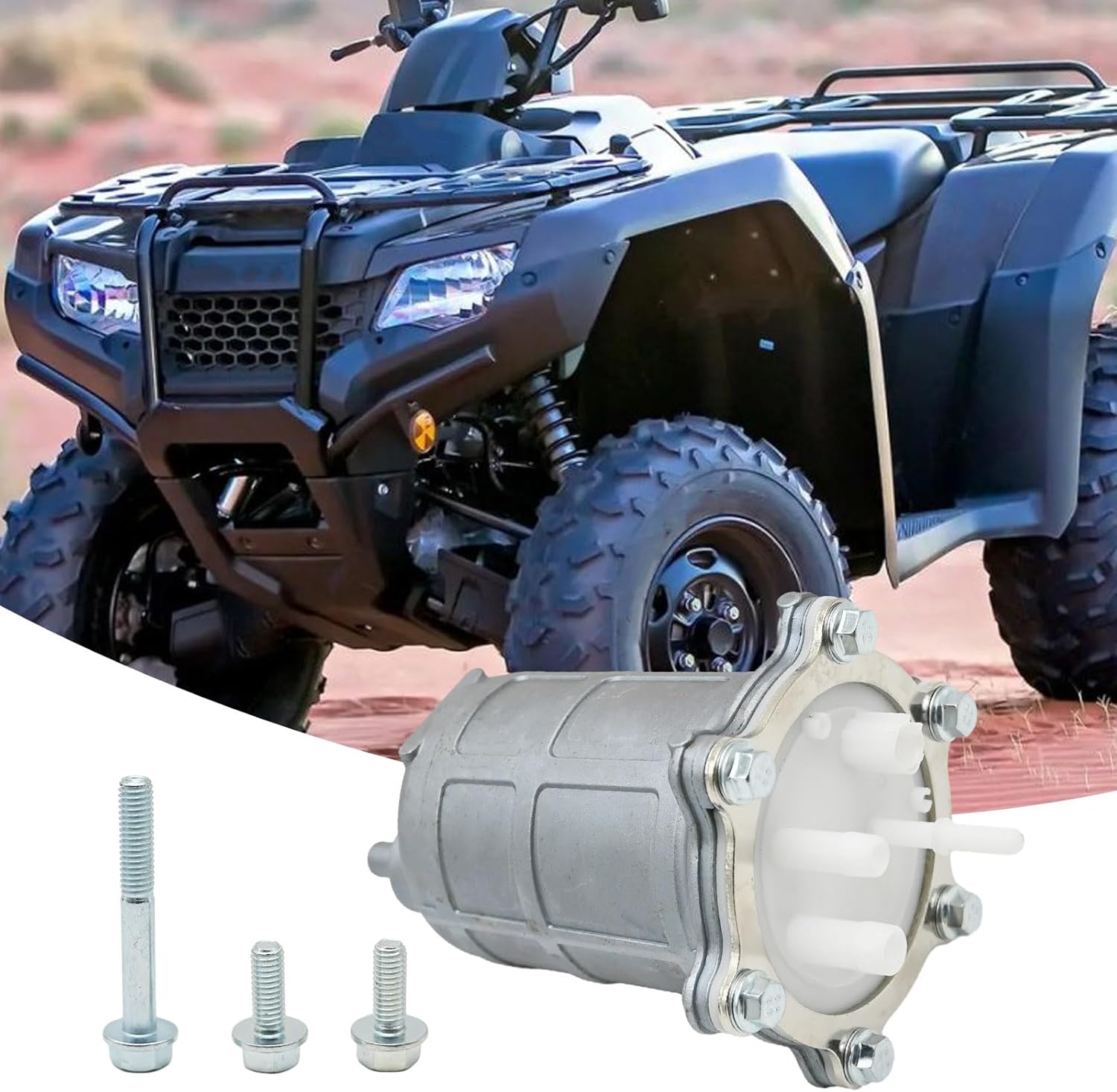 16700-HP5-602 Fuel Pump Replacement for Honda Rancher 420 ATV Foreman 500 TRX420 TRX500 TRX700XX 2007 2008 2009 2010 2011 2012 2013 2014, Replaces 16700HP5602 16700 HP5 602