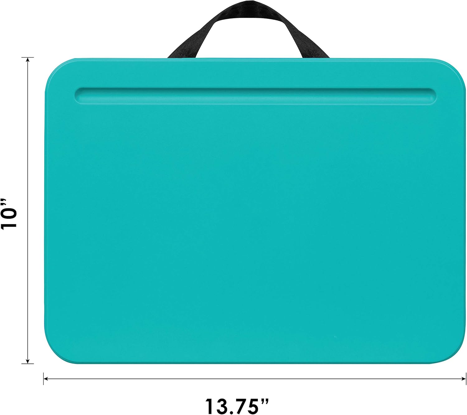 LapGear Compact Lap Desk - Black - Fits up to 13.3 Inch Laptops - Style No. 43108 : Office Products