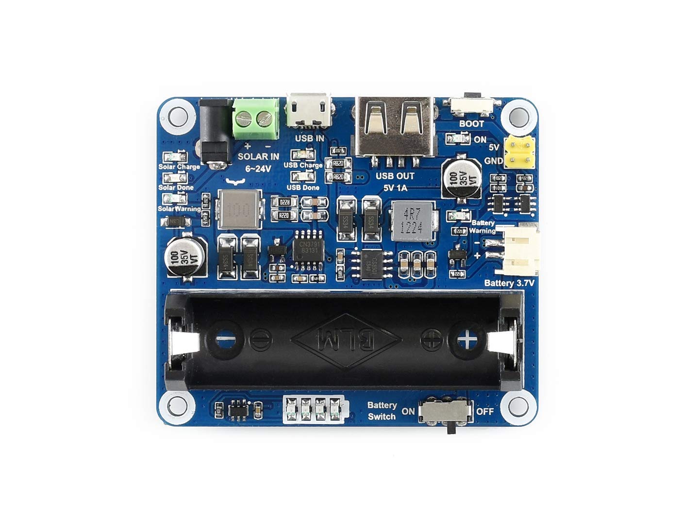 Module De Gestion D'énergie Solaire + Boîtier De Batterie MPPT Prenant En Charge Un Panneau Solaire 6 V 24 V~p150388813