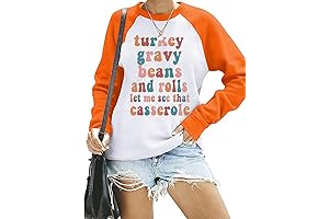 Beopjesk Thanksgiving Themed Blouse