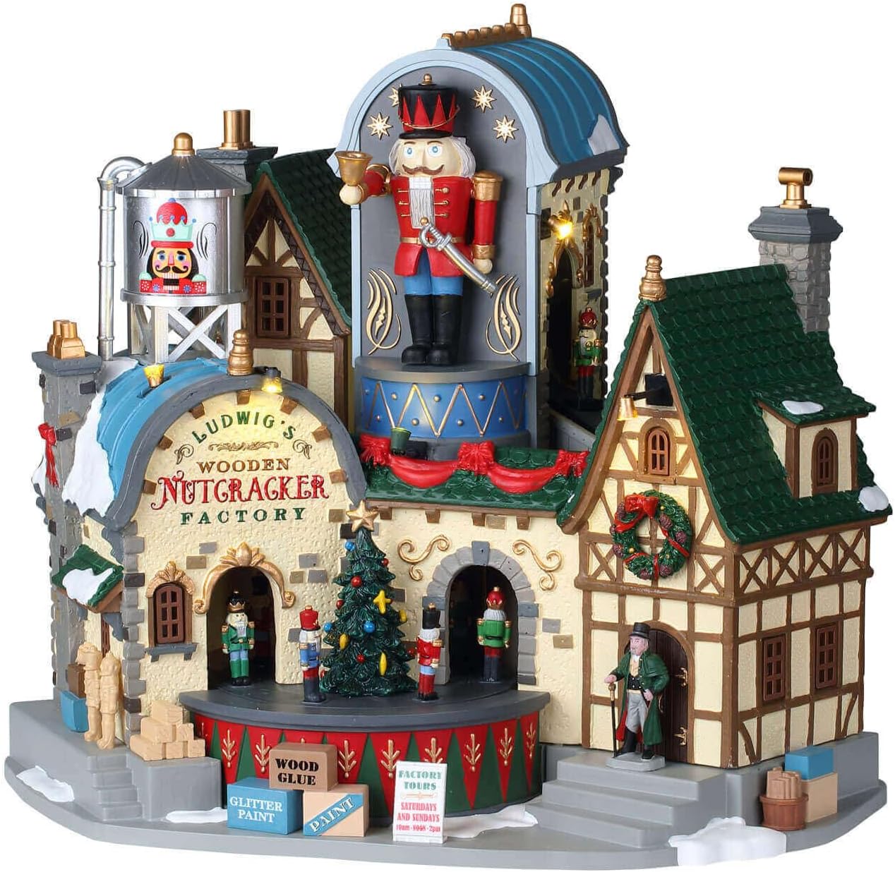 LemaxHoliday & Christmas Collection Ludwig's Wooden Nutcracker Factory