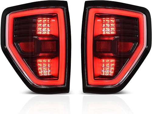 Miniatura 5 de AUTOSAVER88 Luces traseras LED compatibles con Ford F150 F-150 2009-2014 (no compatible con Flareside), sustituye la luz trasera, la lámpara de