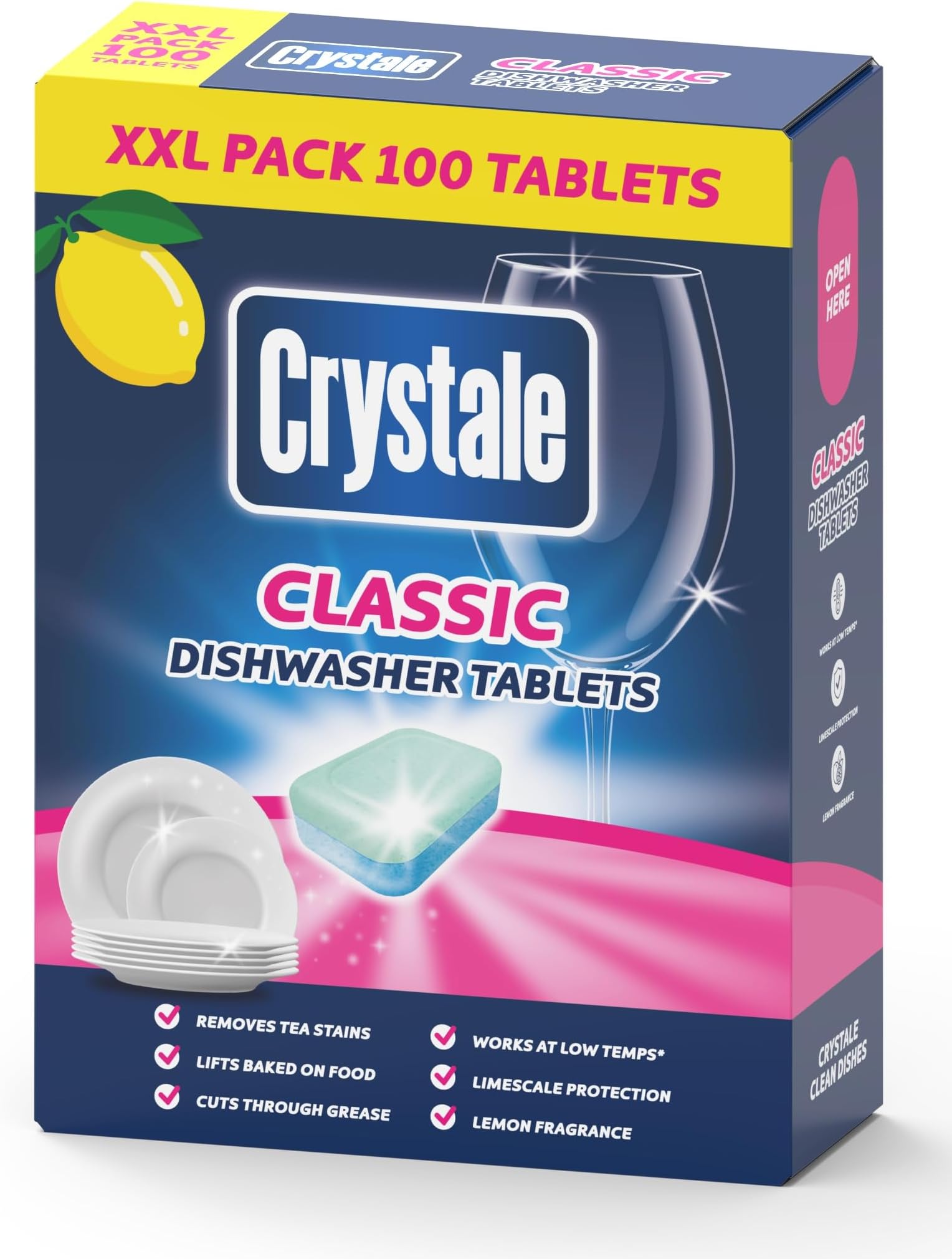Crystale Dishwasher Tablets 100