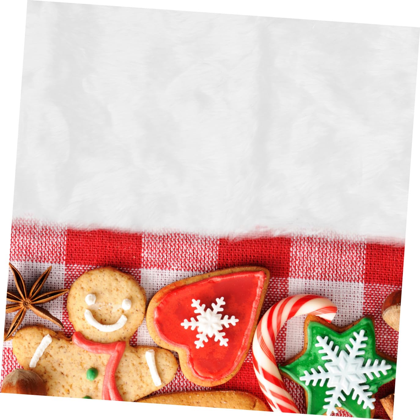 de Mesa de Felpa de Mesa de sintética Tela Cubrir Mantel Decorativo Mantel para Navidad
