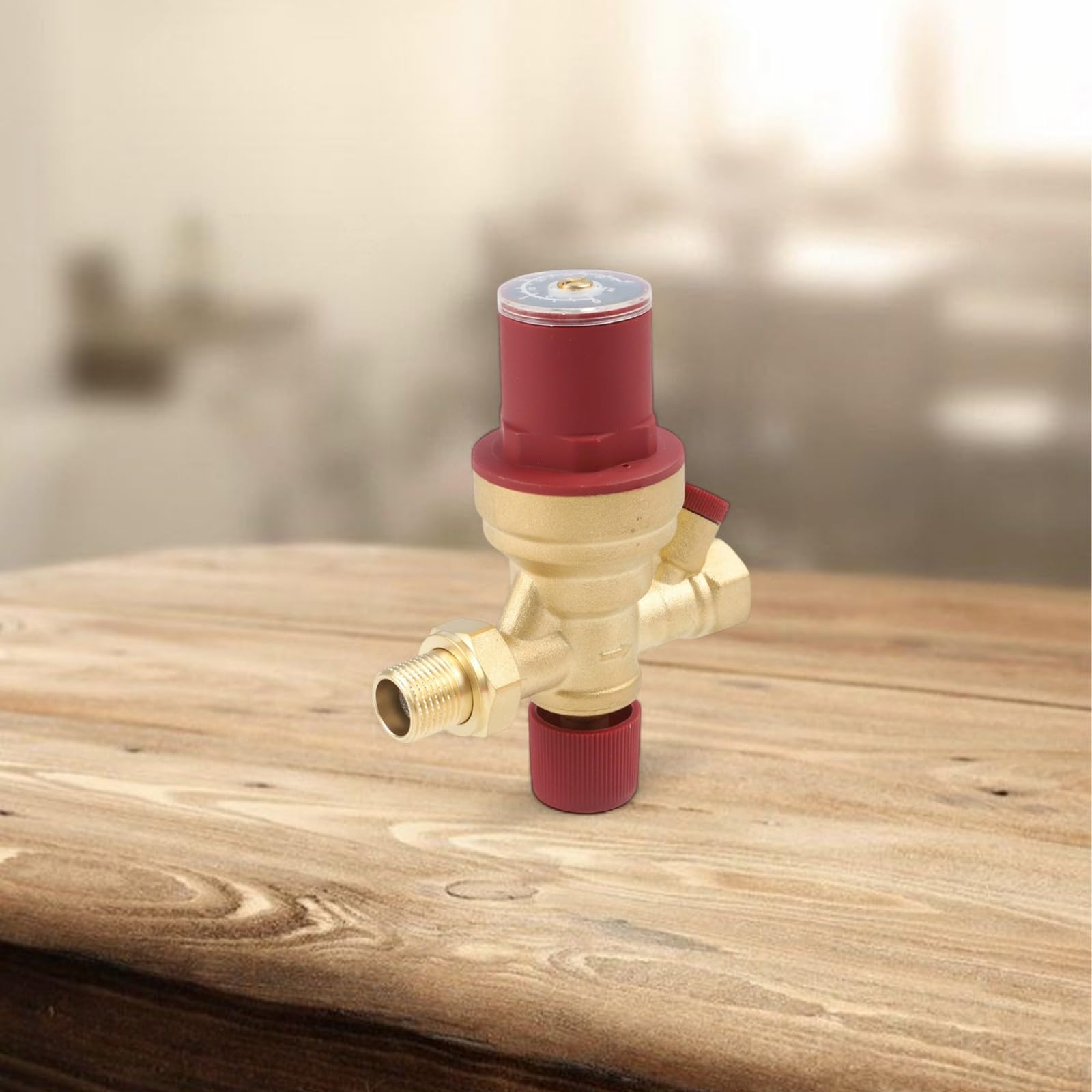 Valvola di riempimento automatica dell'acqua, regolatore di pressione, valvola di riduzione, valvola regolabile in rame con filtro, prevenzione del riflusso per sistemi di riscaldamento domestico