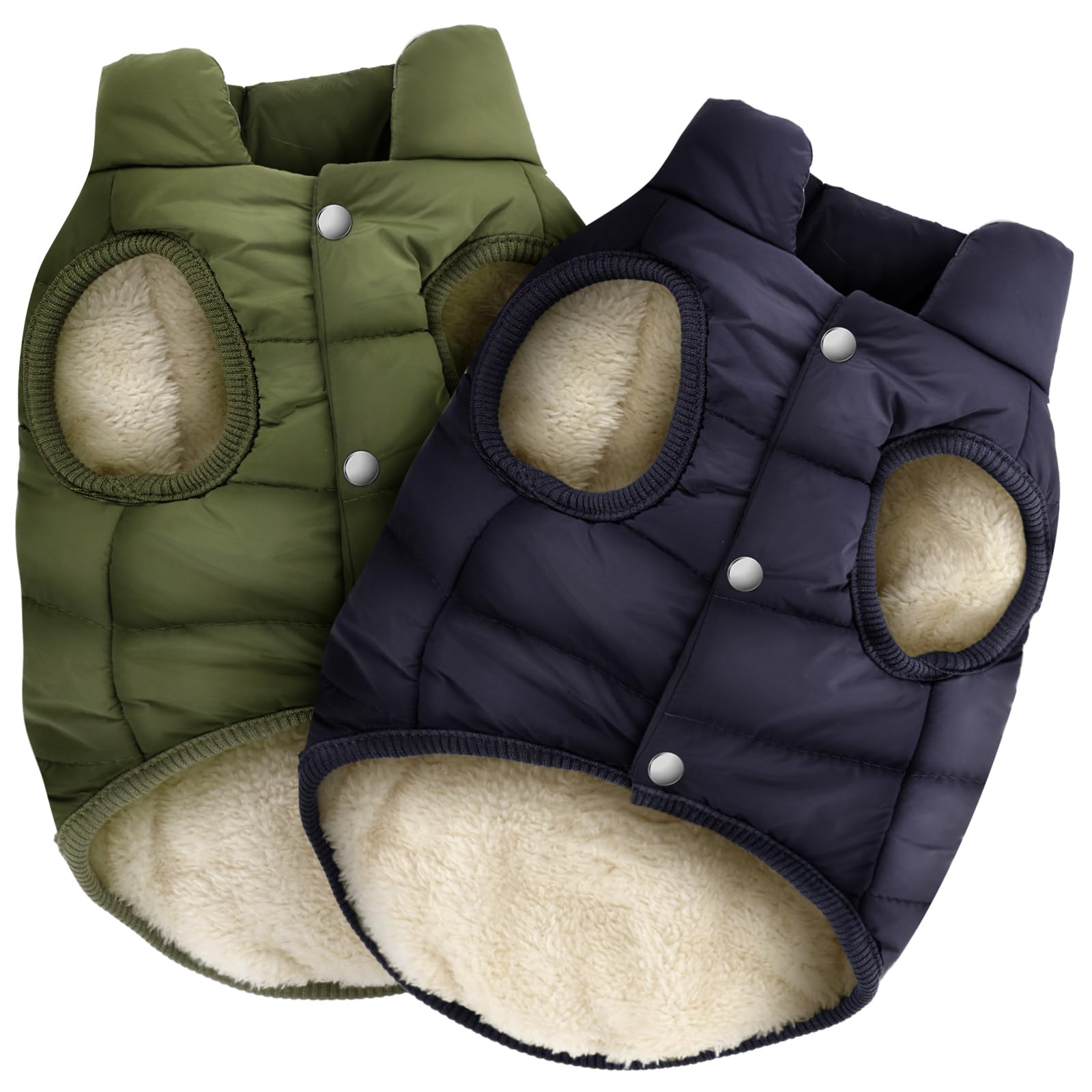 Chaqueta para perro de invierno abrigo cálido suave Syhood L 8