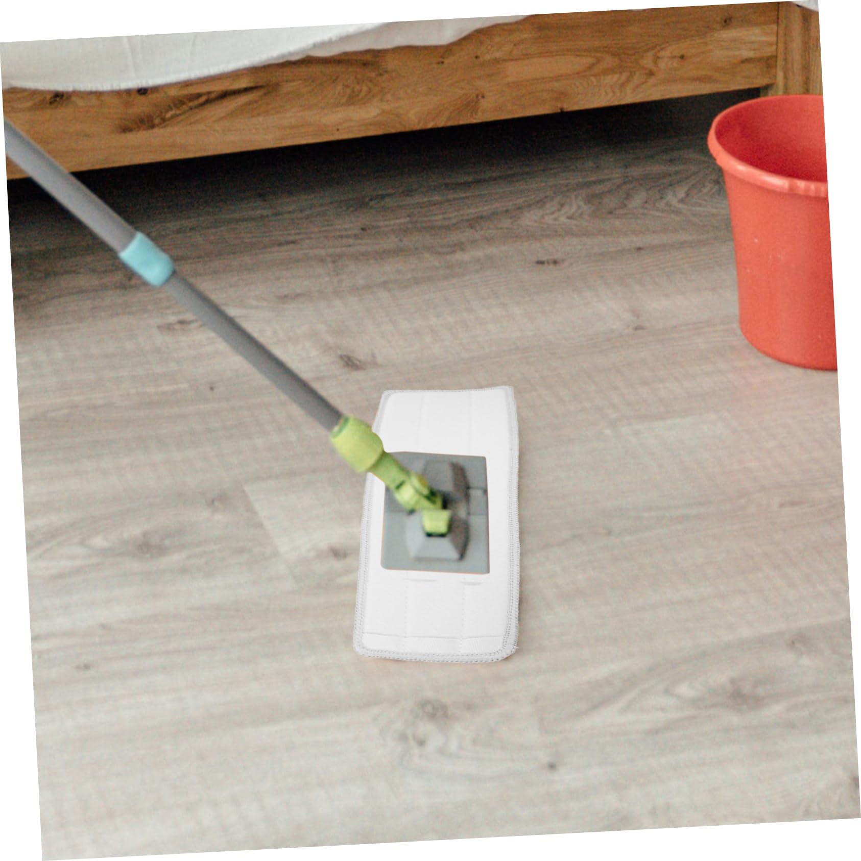 CALLARON 4 Set Mop Riutilizzabili Microfibra Testine Ricambio Assorbenti E Lavabili Compatibili con Mop 2 Pezzi*4