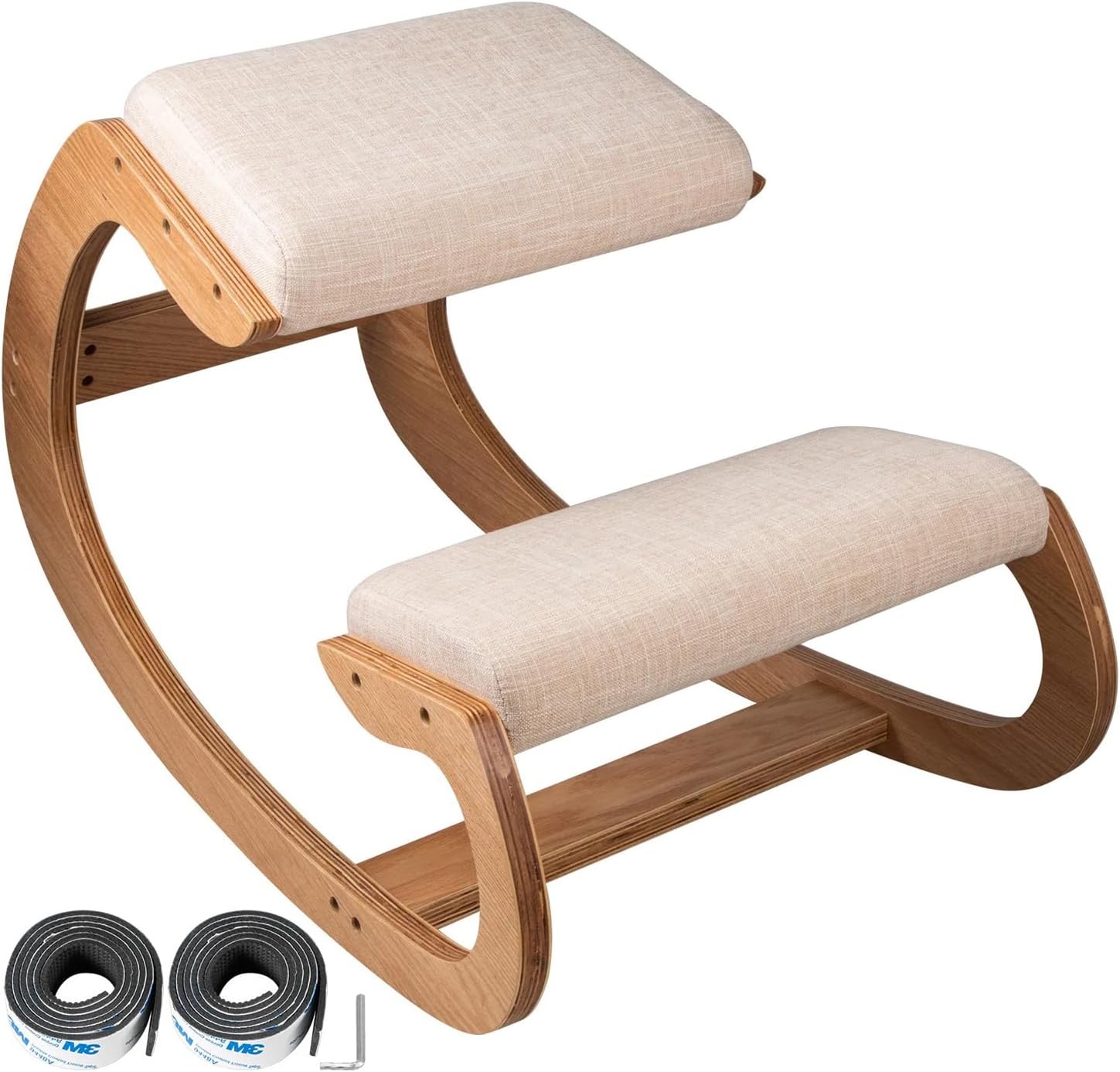 Ergonomic Kneeling Chair, Knee Chair Posture Chair Wooden