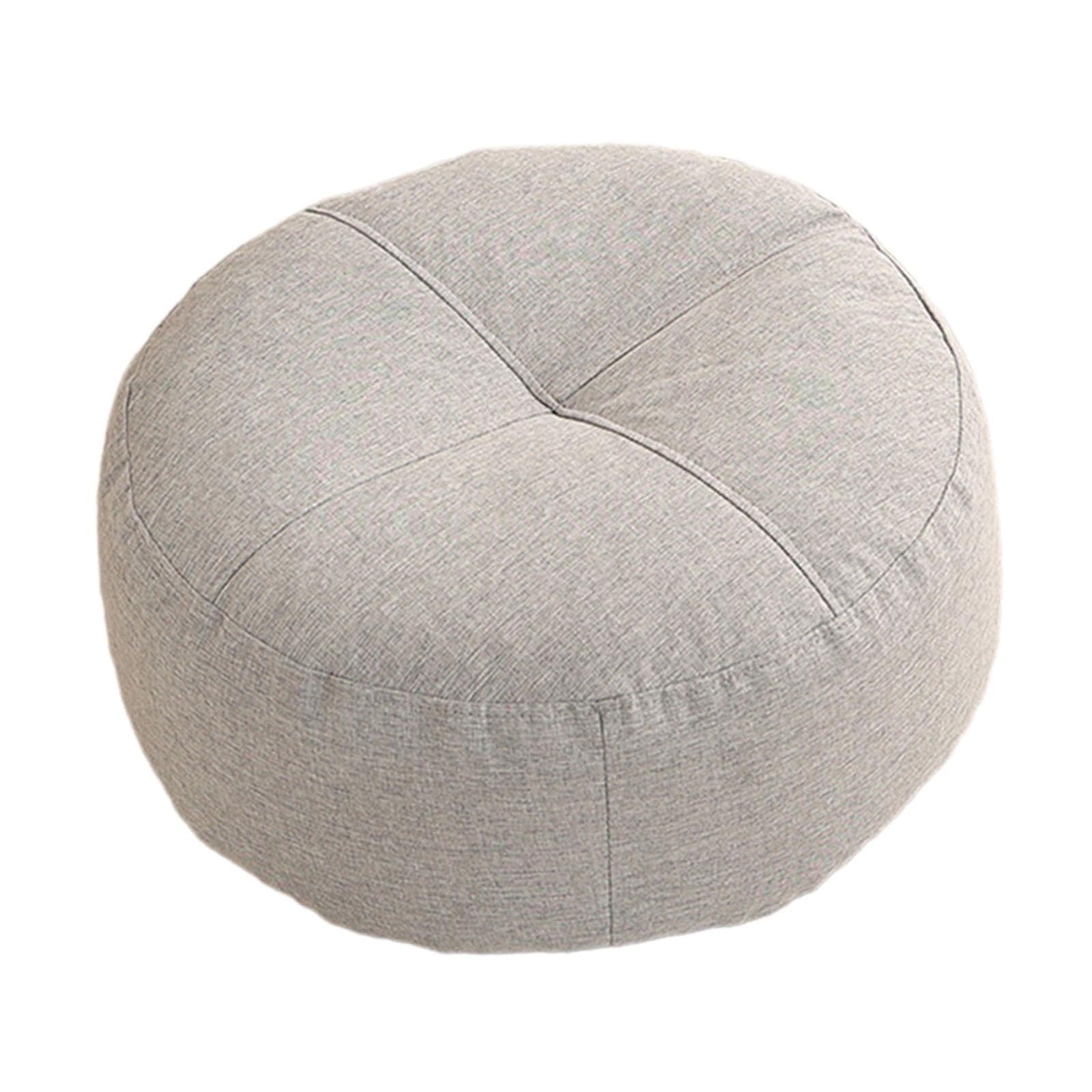 Round Floor Pillow Meditation Floor Pillow for Adults Kids Chair Studio Light Gray|Home & Garden | Home Decor| Pillows| Pillows| Pillows|1 Round Floor Pillow-image-12