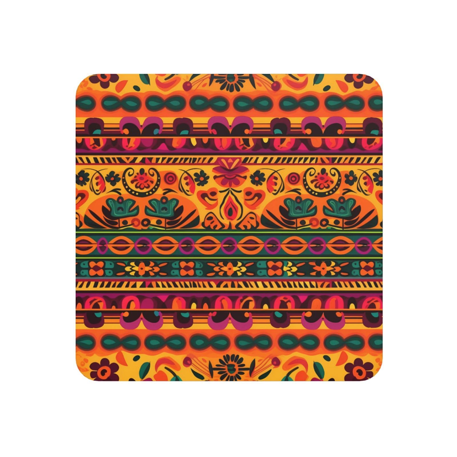 Mexican Folk Art Boho Fridge Magnets Cute Strong Refrigerator Magnets Fun Magnet for Locker Office Whiteboard Decor, Door Magnets Decorative Magnetic Stickers for Home Decor