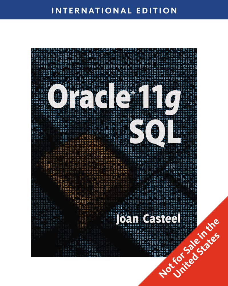 Oracle 11G, m. Buch, m. CD-ROM; .: SQL, International Edition