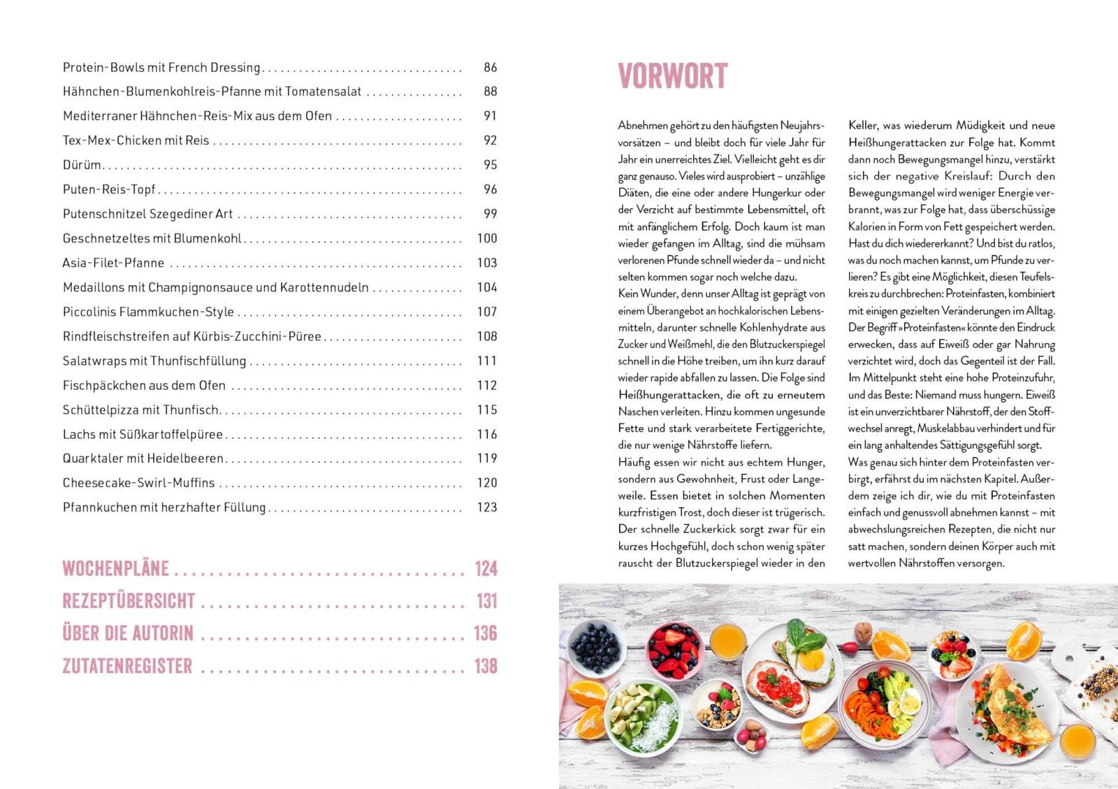 Proteinfasten – Das Kochbuch: Ohne Heißhunger zum Wunschgewicht | Effektiv Fett verlieren, nachhaltig abnehmen ohne Verzicht mit eiweißreichen Gerichten und Shakes