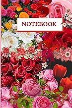 Pink Color & Colorful Roses NOTEBOOK