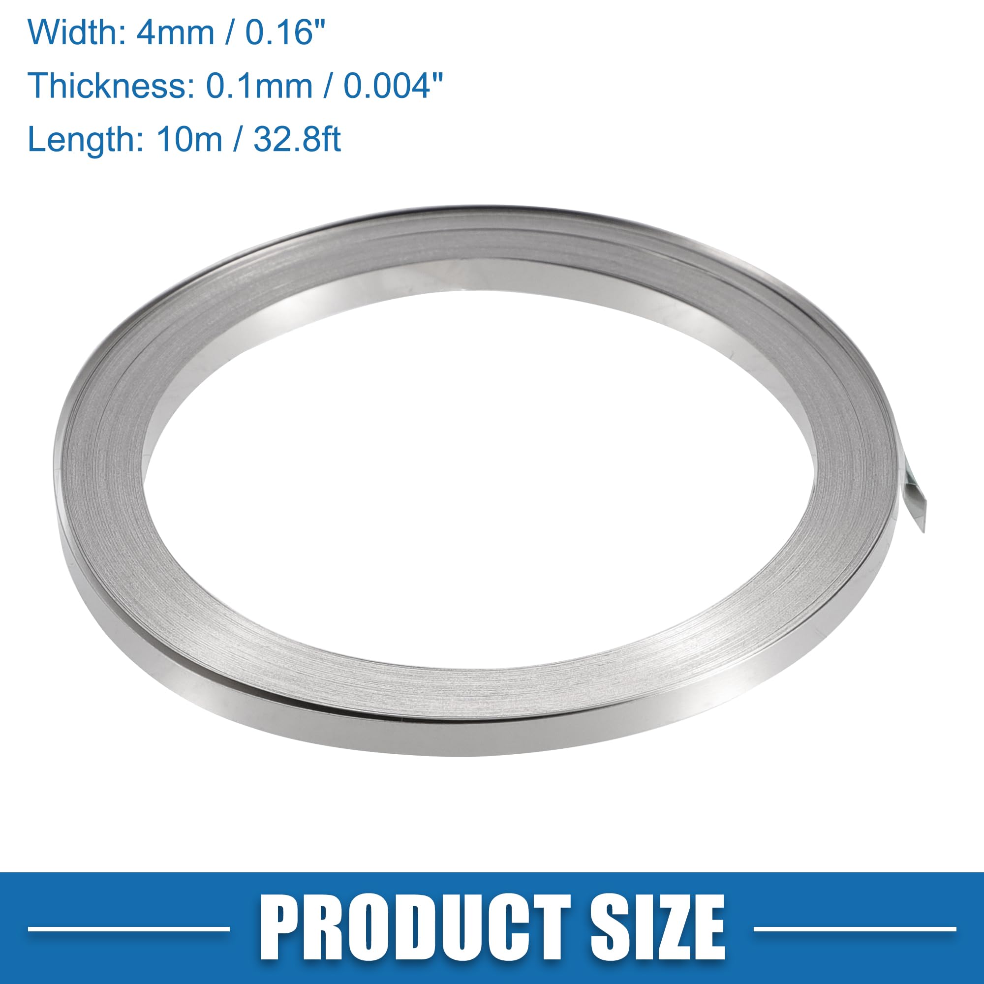 Reines Nickelband 0,12x6 Mm, 10 M – Für 18650 Batterien, Punktschweißen, Hohe Leitfähigkeit