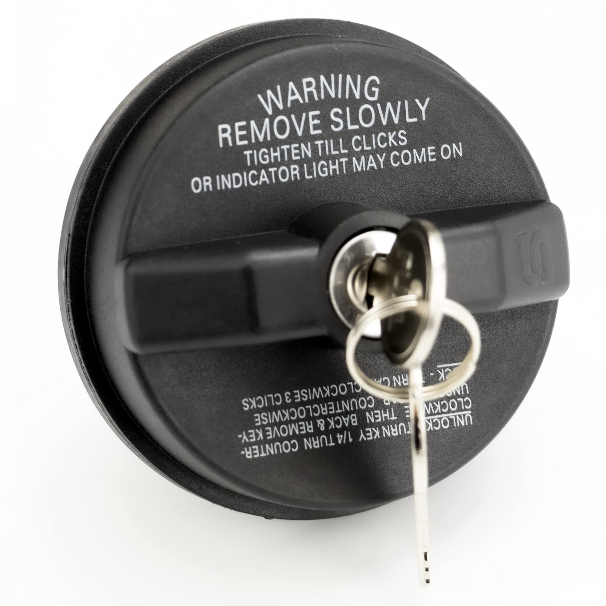 Locking Gas Cap, Lock Fuel Cap For Toyota 4Runner,Camry,Corolla,Tundra,Tacoma,Rav4,Highlander,Avalon,Sequoia,Prius & Honda Civic,Accord,CRV,Fit,Pilot & Nissan Altima,Sentra &Chevy Silverado