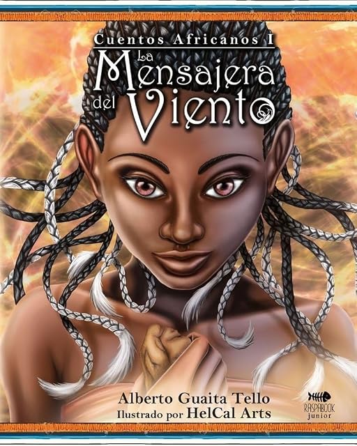 Portada de La Mensajera del Viento. Cuentos Africanos i