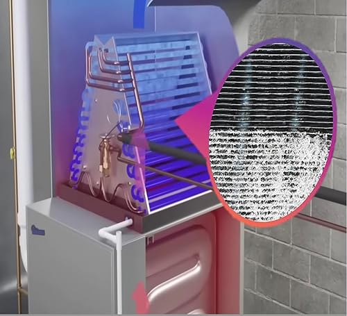 Miniatura 8 de XCEL Peine de aleta HVAC de doble cara - Cepillo de limpieza de bobina de CA para bobinas de condensador y evaporador | Herramienta de mantenimiento