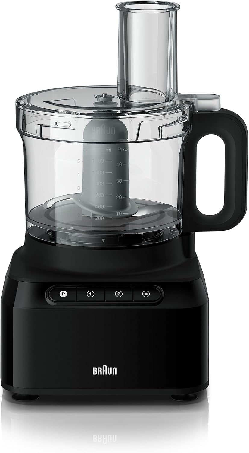 Braun Pureease Food Processor Fp 3132 Bk"Min 1 year manufacturer