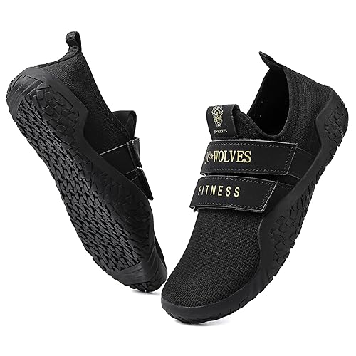 Skerxut Fitness Shoes Deadlift Shoes Cross-Trainer Sneakers for Men and Women