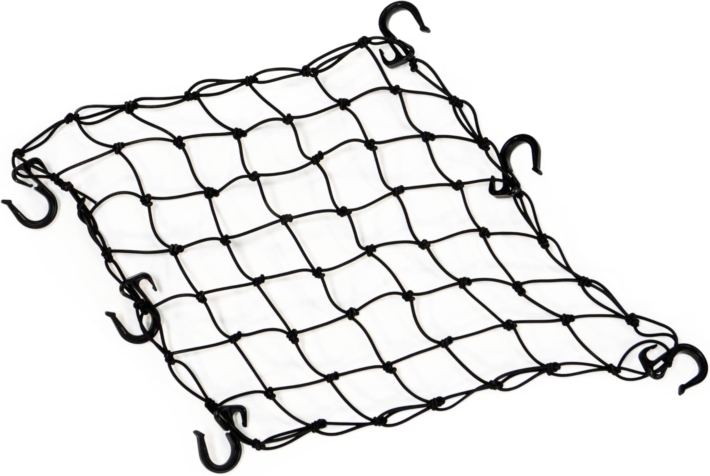 Bike Trailer Cargo Bungee Net, Black, One Size