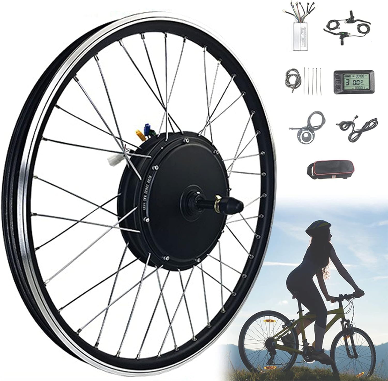 Outdoor Sports and Leisure Conversion kit for e-bike 20/24/26/27.5/28 ...