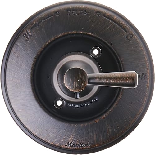 Miniatura 5 de Delta Faucet Linden Serie 14 T14293 - Grifo de ducha de una sola función, kit de molduras de ducha, cabezal de ducha de 5 pulverizadores, cromado