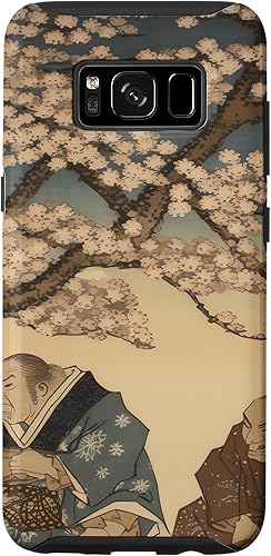 Galaxy S8 Cherry Canvas Sumo Renaissance Power and Petals Case