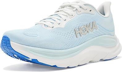 Hoka Womens Clifton 11 Frost/Glimmering Blue 9 Medium