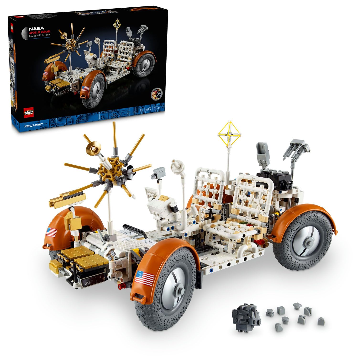 LEGO Technic NASA Apollo Ay Taşıtı – LRV 42182 - Yetişkinler için