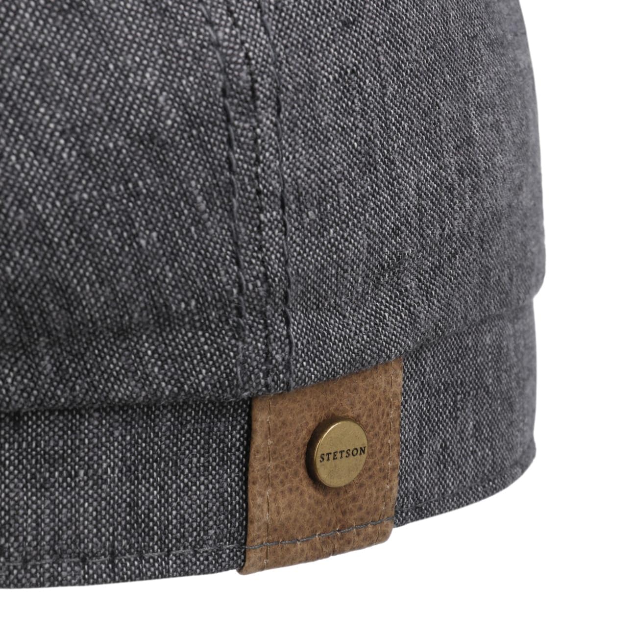 Stetson Hatteras Coppola Lino Berretto con Fodera Cotone Protezione UV 40+ Donna Uomo Primavera Estate